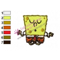 SpongeBob SquarePants Embroidery Design 30